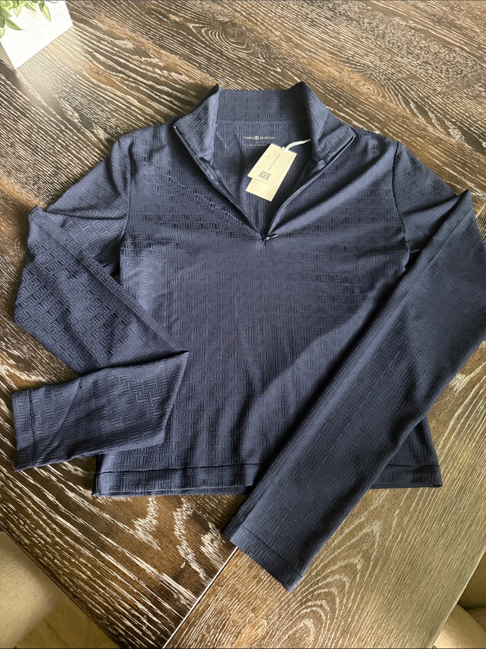 NWT Tory Burch Athletic Zip
